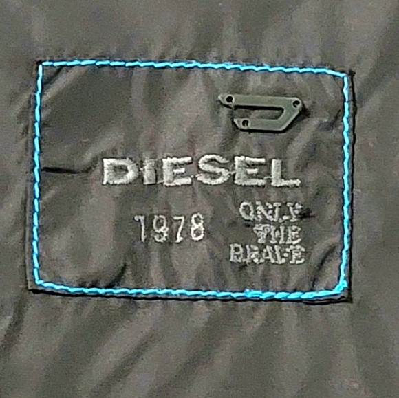 Diesel 1978 Men's Light Full Zip Nylon Jacket Size M - Picture 14 of 15